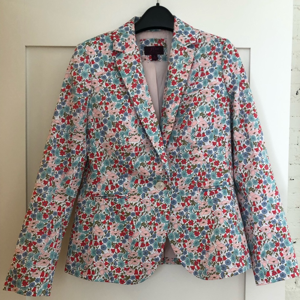 Liberty of London x J.Crew Blazer